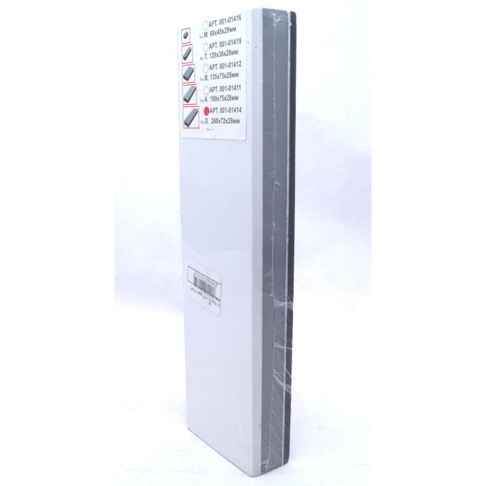 Шліфувальна колодка D 260х72х28мм VTP 1414