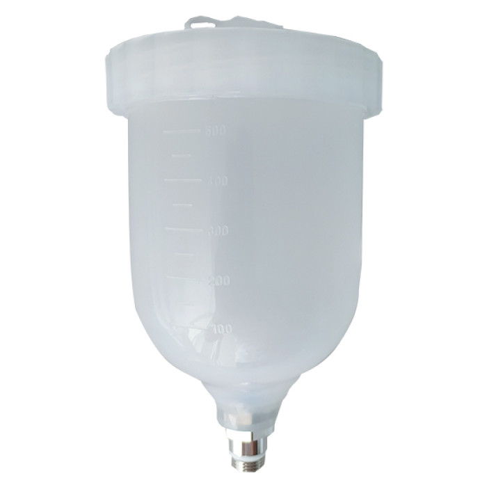 Бачок для пневмопістольоту Miol - 600мл. зовнішнє різьблення