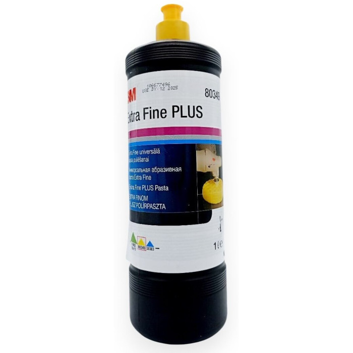 Паста полірувальна 3M 80349 Extra Fine PLUS 1кг жовтий ковпачок