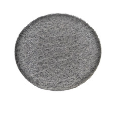 Скотч-Брайт волокно абразивне для наведення мату, сіре в дисках, колір сірий, MIRKA 150мм