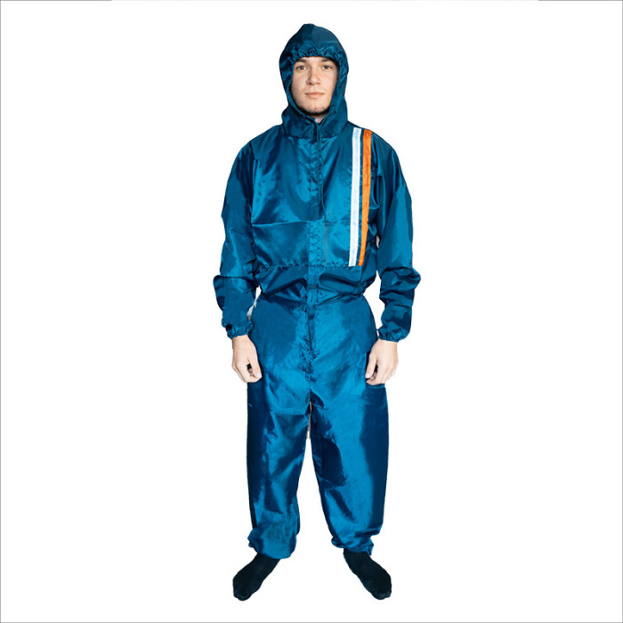 Комбінезон малярський синій захисний New Concept POLYTEC (дихає) XL
