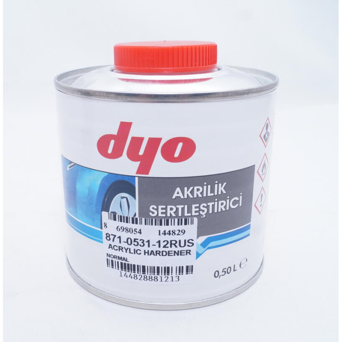 Затверджувач акриловий для фарби DYO (арт. 871-0531-12RUS) 0.5л