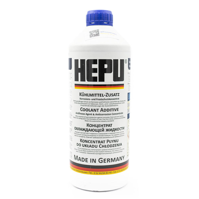 Концентрат охолоджувальної рідини (антифриз) 1,5 л синій