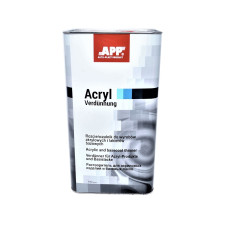 Розчинник до акрилових та базових продуктів APP 2K-Acryl Verdünnung 5л