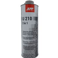Засіб для захисту кузова та рідкий ущільнюючий герметик APP U210 2 in 1 чорний 1л (арт.050110)