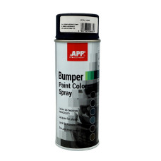 Фарба бамперна в аерозолі гладка APP New Line 400мл Антрацит темний (арт. 210408)