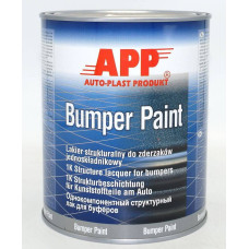 Фарба структурна для бамперів сіра 1л APP Bumper Paint 020802