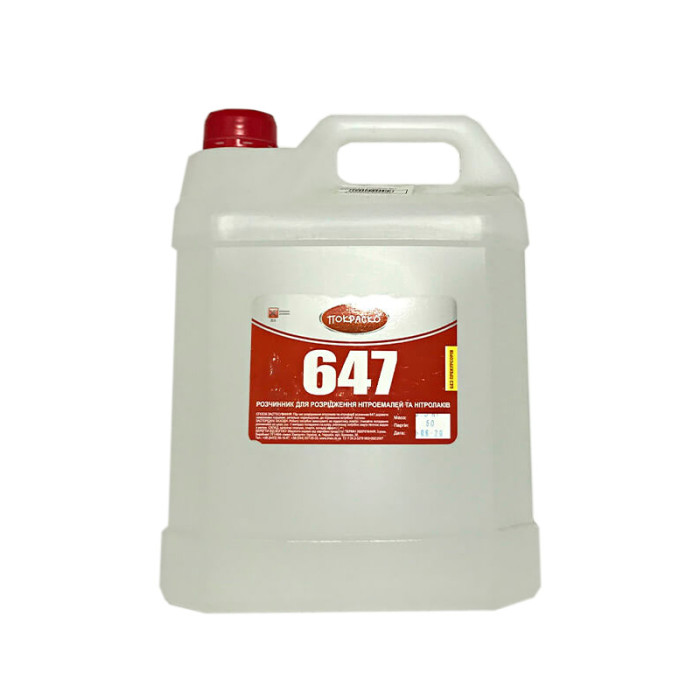 Розчинник 647 Покраско 3,5кг/4.5л (арт. 300404)