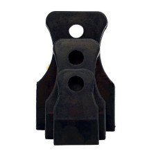 Набір гумових шпателів, чорний, м'який VTP (1870) 3 шт. в комплекті