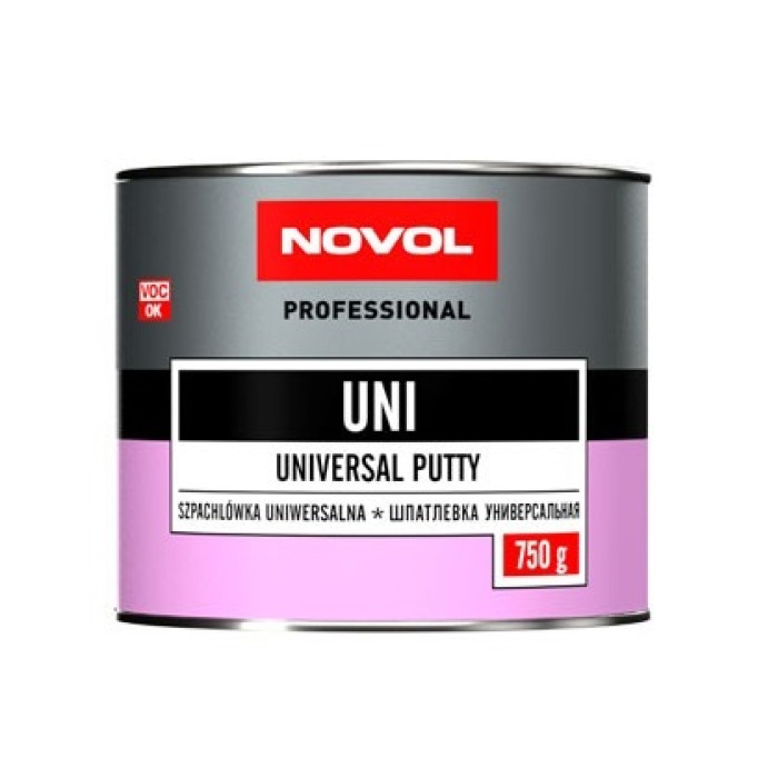 Шпаклівка поліефірна універсальна 0.75кг NOVOL 