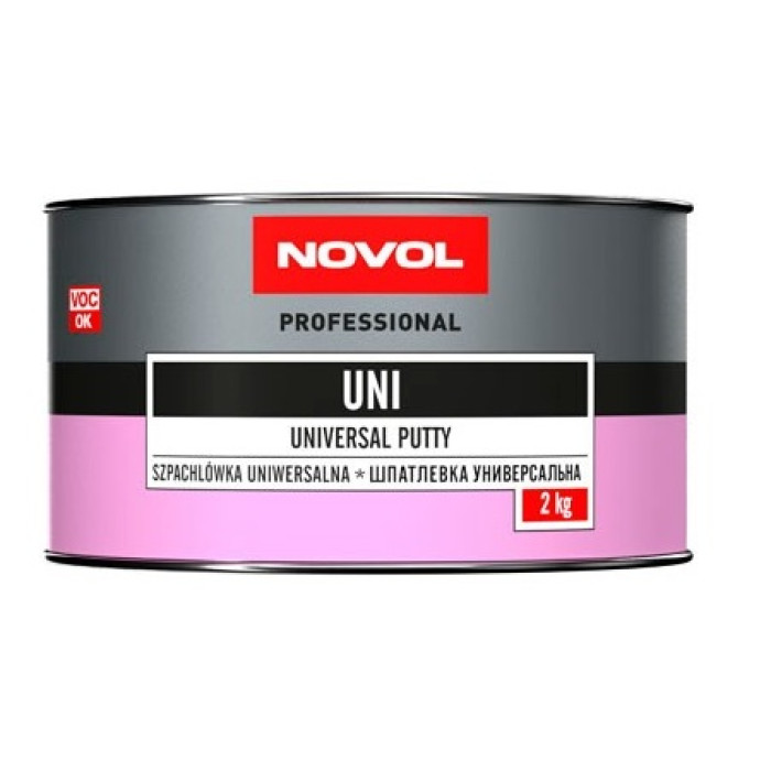 Шпаклівка поліефірна універсальна 2кг NOVOL 