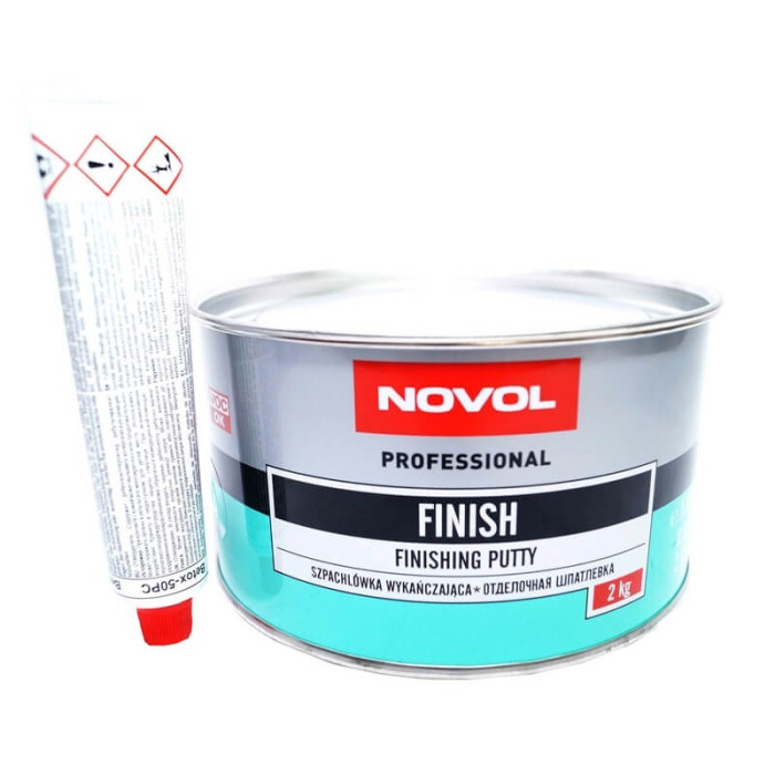 Шпаклівка фінішна 2 кг NOVOL FINISH (арт. 1125)