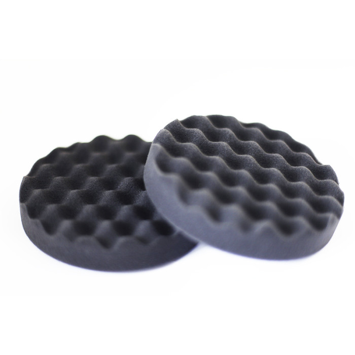 Полірувальне коло 3M 09378, чорний колір на липучці D150мм, м'який