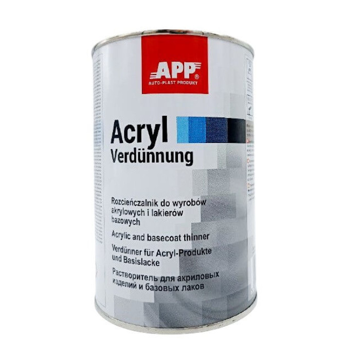 Універсальний розріджувач APP для автомобільних фарб та лаків (арт. 030100)