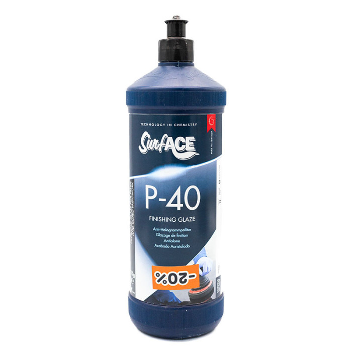 Полірувальна доводочна паста (антиголограма) Ultimate Glaze Surf-ACE 1 л (48501)