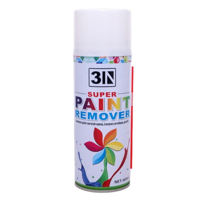 Змиває стару фарбу в аерозолі 3N super paint remover (арт. HIM 1173), 450 мл