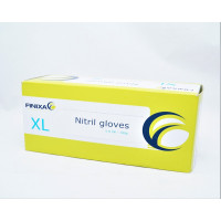 Рукавички одноразові нітрилові Finixa GCN 10 розмір XL (50пар/уп)