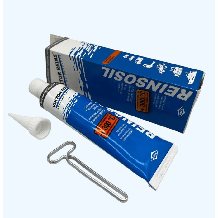 Герметик VICTOR REINZ Reinzosil 70-31414-11, 70 мл, сірий, 300 °C
