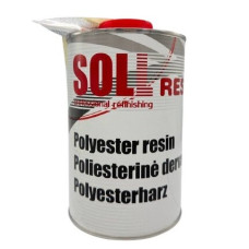 Поліефірна смола для ремонту бампера SOLL Resin, 1кг