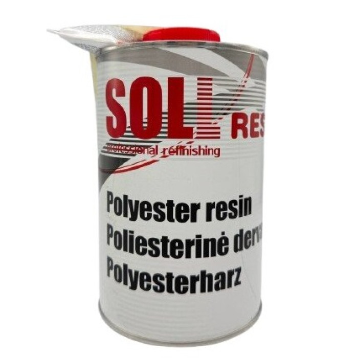 Поліефірна смола для ремонту бампера SOLL Resin, 1кг