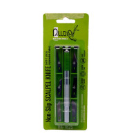 Ніж-скальпель для вирізування Alloid зі змінними лезами 6 шт (НА-1825)