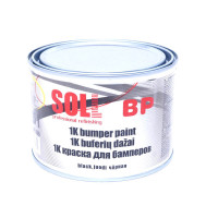 Фарба для бамперів SOLL чорна 0.5л (арт.SBP 05B)