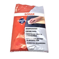 Серветка із замші синтетичної для витирання мокрого авто SONAX 54*44см