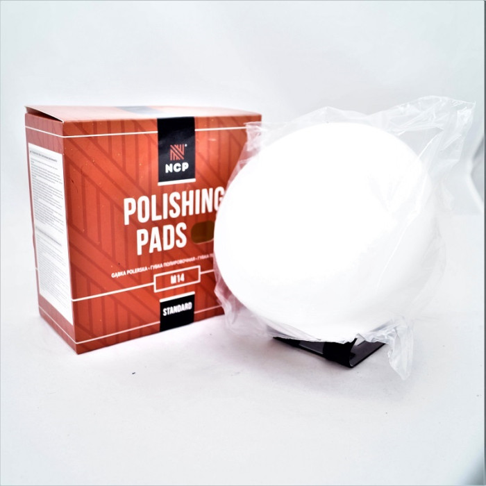 Коло полірувальне NCPro, d150мм, під М14, білий колір (арт. 08000)