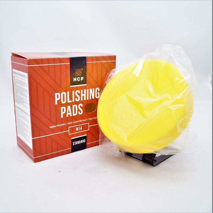 Коло полірувальне M14 жовте 150мм х 50мм, NCPro 08005