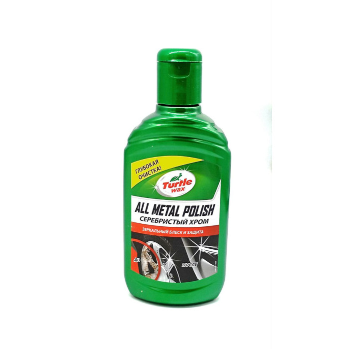 Засіб для видалення корозії та захисту хромованих частин кузова 300 мл Turtle WAX 52892