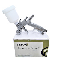 Краскопульт для точкового ремонту Finixa СС 100 (чорний хром) Дюза 0.8мм