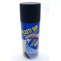 Рідка гума в аерозолі Plasti Dip універсальна чорна матова 400 мл