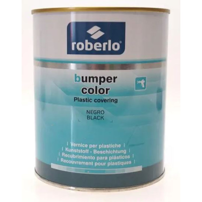 Структурна фарба для бампера чорна Roberlo BC-10 Negro Black (арт.44584/61161)