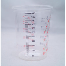 Мірна склянка для змішування фарб та лаків NCPro 600 мл