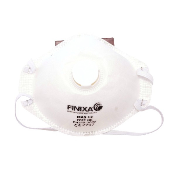 Маска пилозахисна класу FFP2 Finixa MAS 12 з дихальним клапаном (ціна за 1шт.)