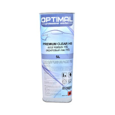 Лак акриловий OPTIMAL PREMIUM HS 2:1 без затверджувача 5 л (арт. OPS-AL21-5L)