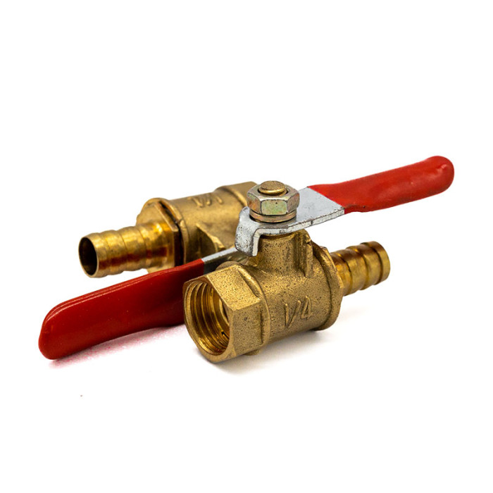 Кран під шланг 8мм перехід на внутр. різьблення 1/4