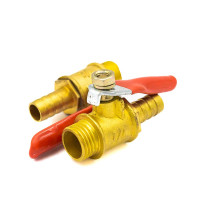 Кран під шланг 8мм перехід на зовнішнє різьблення 1/4