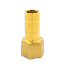Перехідник (штуцер) з внутрішнім різьбленням 1/4 на шланг 10мм