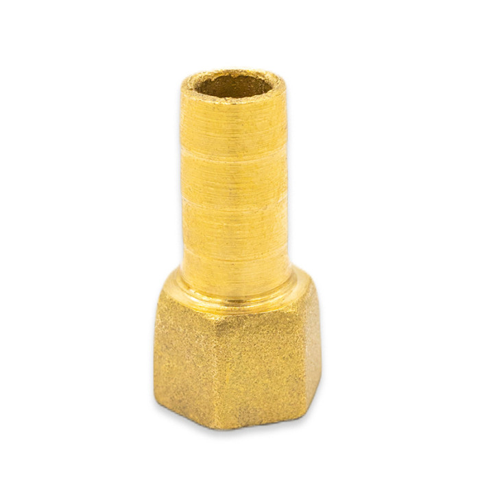 Перехідник (штуцер) з внутрішнім різьбленням 1/4 на шланг 10мм
