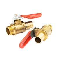 Кран під шланг 10мм перехід на зовнішній. різьблення 1/4