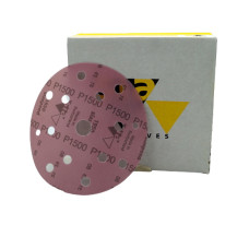 Шліфувальний круг 8+6+1 отворів, 1950, діаметр 150 мм, P1500, SIA