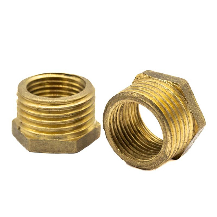 Різьбове з'єднання внутрішнє різьблення 3/8 перехід на зовнішню 1/2