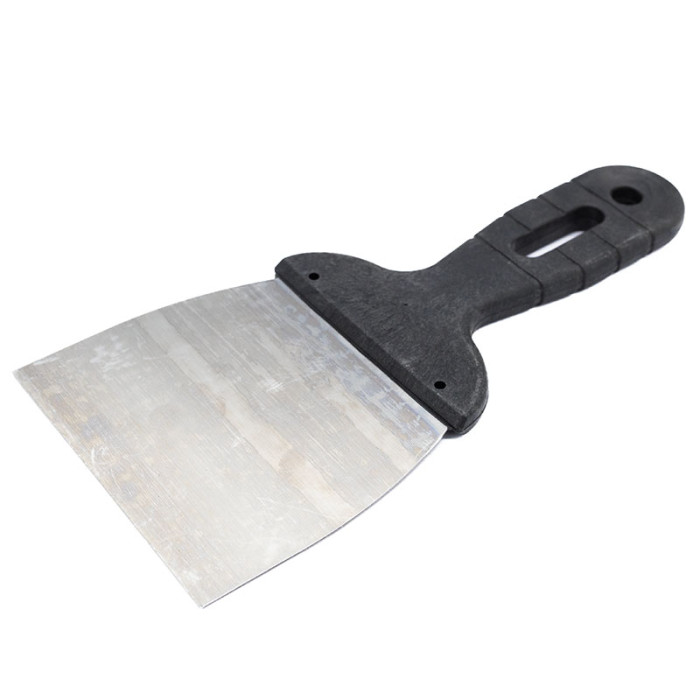 Шпатель металевий із ручкою Ш100 мм
