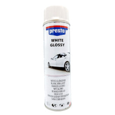 Фарба універсальна акрилова білий глянець PRESTO 348051, 500 мл