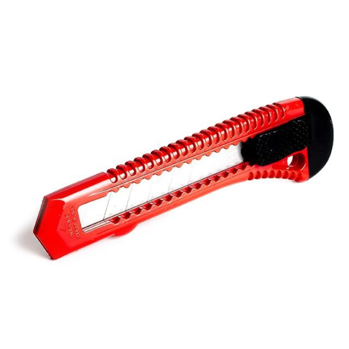 Ніж прорізний з відломним лезом 18 мм INTERTOOL HT-0500