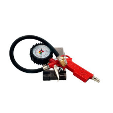 Пістолет для підкачування коліс із манометром 63 мм пневматичний. INTERTOOL PT-0504