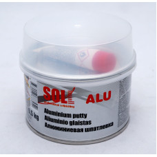 Шпаклівка із алюмінієм SOLL Aluminium Putty 0.5кг (SG9 050)