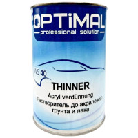 Розріджувач для акрилових ґрунтів та фарб OPTIMAL WS 40 1л