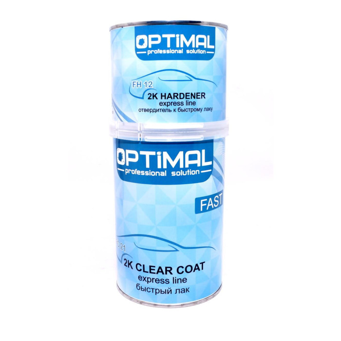 Лак акриловий швидкий Optimal 2K Clear Coat FAST (OPS-FC21-1500) 1л + відп. 0,5л